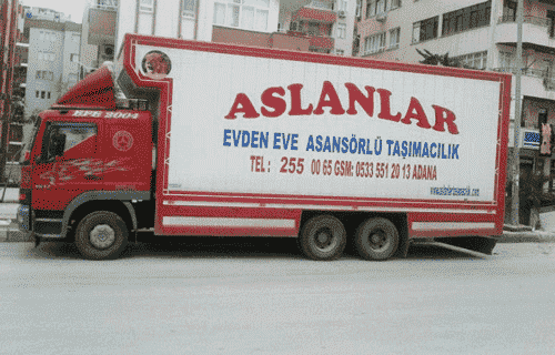 adana evden eve nakliyat aslanlar tasimacilik